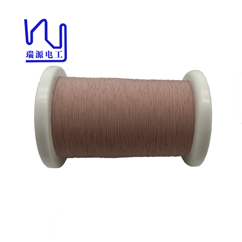 Magnet 0.06 X 5 Ustc Litz Wire Silk Covered Insulated Solid Nylon / Ployester Copper