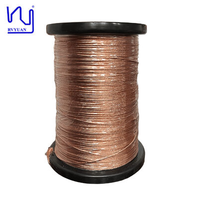 2UEW-H 0.1mm 38 AWG *180 Strands enameled Copper Litz Wire For Transformer