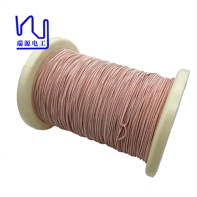 Custom 0.06mm 0.08mm 1.0mm Copper twist wire polyester nylon litz wire