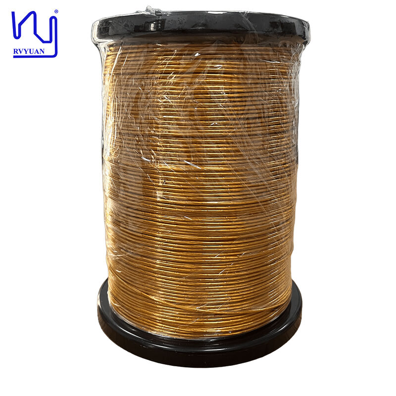 Custom Litz Wire 0.03mmx600/2000 Kapton taped Copper Litz Wire