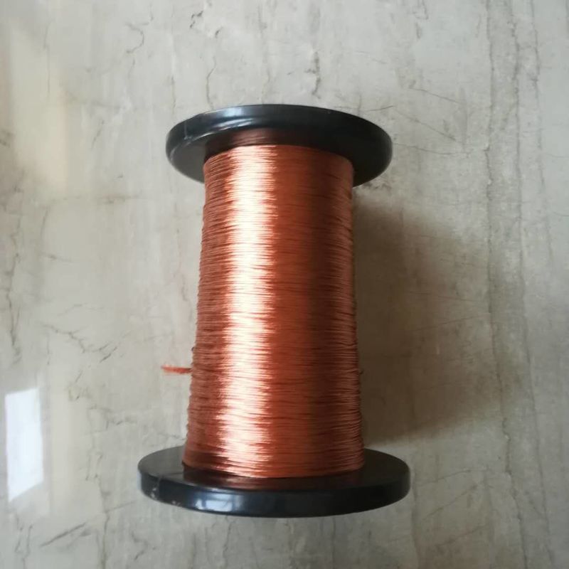 Solderable 0.18mm 0.1mm 0.8mm high frequecny stranded copper litz wire