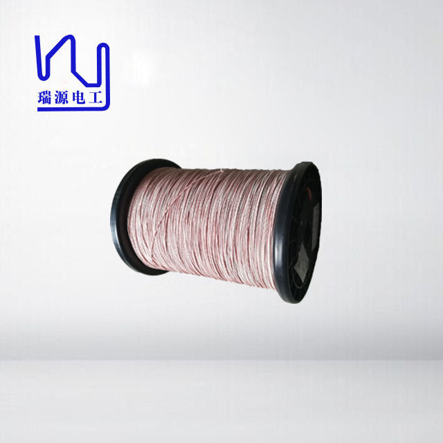 0.03-0.8mm Litz Copper Wire Silk Covered Double Layer High Frequency