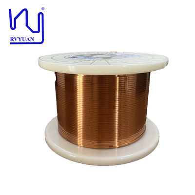 UEWH 0.2mmx5.0mm Υπερ λεπτός ελαμυρισμένος επίπεδος χαλκός σύρμα για επαγωγό