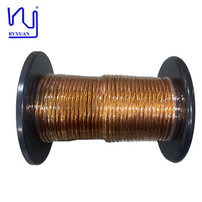 PI Φιλμ 0.4mm X 120 Υψηλής Συχνότητας Ταινιωτό Litz Wire Χάλκινος Αγωγός Μονοκόμματος