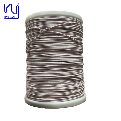 Custom 120Strands/0.10mm νάιλον σερβίρεται σύρμα Litz για μετασχηματιστές ισχύος