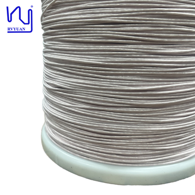 2USTC-F 0.1mmx120 Strands HF Silk καλυμμένο σύρμα Litz για μετασχηματιστή