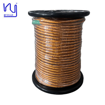 3000/38 AWG Τεπωμένο καλώδιο Litz με αντοχή υψηλής τάσης και Max.O.D.8.23 mm για περιστρεφόμενες συσκευές μετασχηματιστή