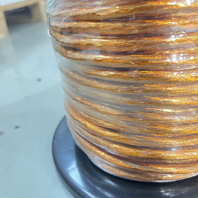 0.32mm Διάμετρος 250 Κλώνους UL Certified Taped Litz Wire για Μετασχηματιστές Υψηλής Συχνότητας