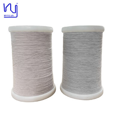 2USTC-H 19 Strands 42AWG Φυσικό Μετάξι Καλυμμένο Χάλκινο Litz Καλώδιο για Καλώδιο Ήχου Υψηλής Ποιότητας