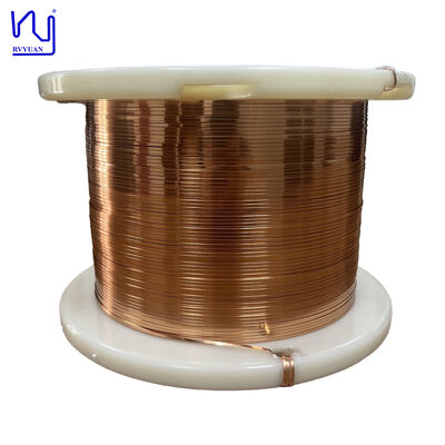 0.60mmX3.00mm Ορθογώνιο Επίπεδο Μαγνητικό Χάλκινο Σύρμα Κλάσης 220C AIW