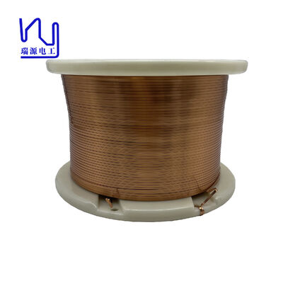 Πιστοποιητικό UL 0.8X3.0mm AIW Polyimide Imide Εναλισμένο επίπεδο σύρμα χαλκού για περιτύλιξη αυτοκινήτων