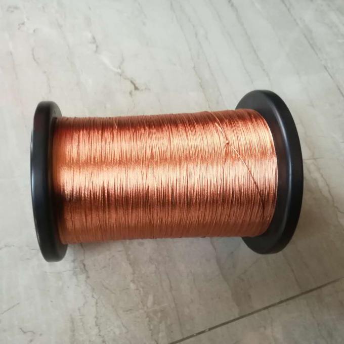 SGS η τυποποιημένα 0.05×130 σπείρα/το μετάξι καλωδίων Litz χαλκού κάλυψε το σμαλτωμένο καλώδιο χαλκού 1
