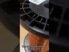 0.13mm σμαλτωμένο καλώδιο καλωδίων FIW χαλκού για το τύλιγμα μετασχηματιστών